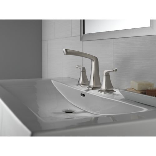 Main product image of Vesna 2 Lever Handle Widespread Bathroom Faucet, 1.2 gpm, 35789LF-SP (Spotshield Brushed Nickel)