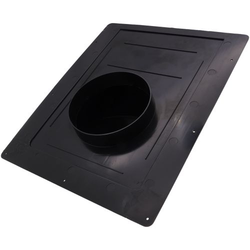 Main product image of 8" Black Plastic Roof Vent