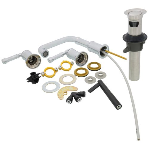 Main product image of Broderick Two Handle Widespread Bathroom Faucet, 1.2 GPM (Lumicoat Chrome), 3584-PR-DST