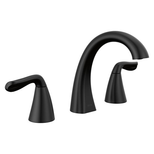 Main product image of Arvo 2 Handle Widespread Bathroom Faucet (Matte Black), 35840LF-BL