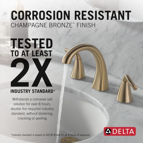 Main product image of Arvo 2 Handle Widespread Bathroom Faucet (Champagne Bronze), 35840LF-CZ