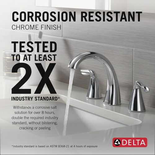 Main product image of Arvo 2 Handle Widespread Bathroom Faucet (Chrome), 35840LF