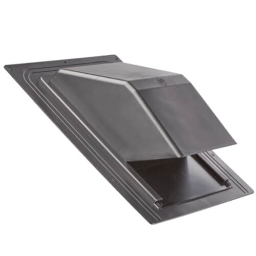 359 Lambro Industries 359 10" Black Plastic Roof Vent