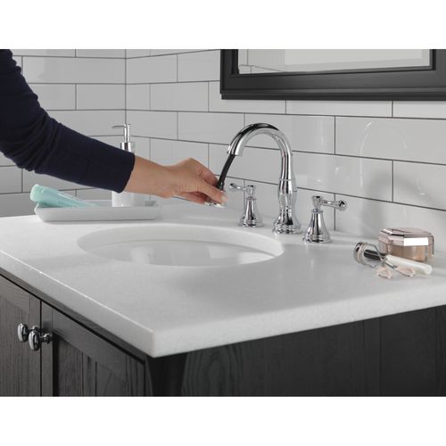 Main product image of Cassidy 2 Handle Widespread Pull Down Bathroom Faucet (Chrome), 3597-PD-DST