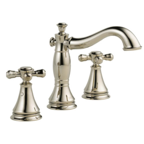 Main product image of Cassidy Two Handle Widespread Bathroom Faucet (Polished Nickel), 3597LF-PNMPU