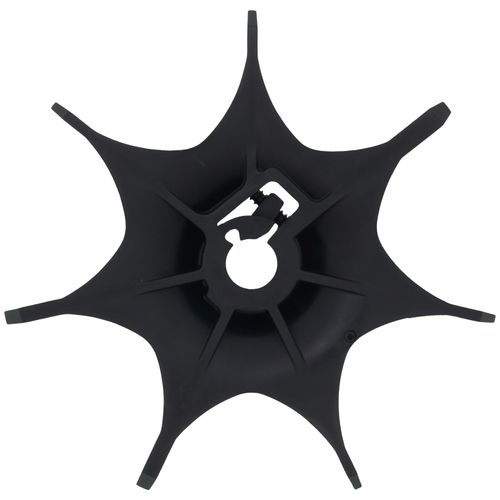 Main product image of 6.376" OD Plastic External Cooling Fan Blade, 56FR, 0.638" Bore