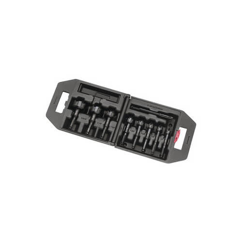 36269 Ideal 36269 BULZEYE 9 Piece SelfFeed Wood Boring Bits Master Set