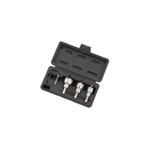 Main product image of 4 Piece TKO Carbide Hole Cutter Kit Includes SmoothStart Tip, 7/8", 1-1/8", 1-3/8"