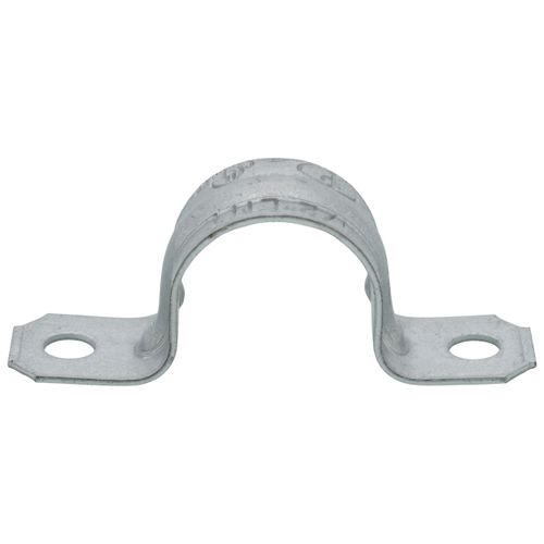 Main product image of 1/2" Two Hole Steel EMT Snap-On Strap