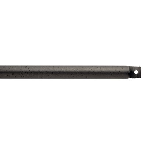 Main product image of Dual Threaded 12" Downrod (Anvil Iron)