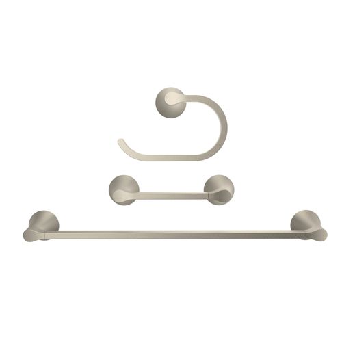 Main product image of Graeden 3 Piece Kit Includes 18" Towel Bar, Paper Holder, And Towel Ring (Brushed Nickel), Y0993BN