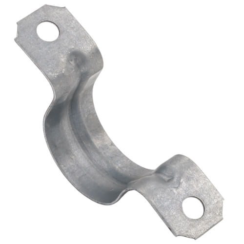 Main product image of 3/4" Two Hole Steel EMT Snap-On Strap