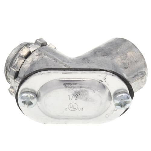 Main product image of 1/2" Rigid/Rigid Zinc Pull Elbow w/ Gasket