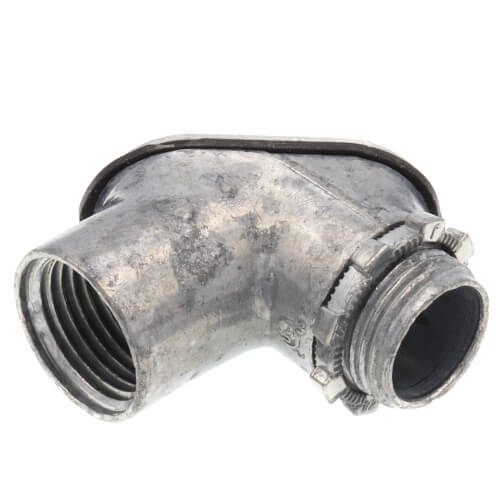 Main product image of 1/2" Rigid/Rigid Zinc Pull Elbow w/ Gasket