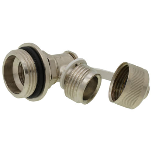 Main product image of Manifold End Cap w/ Swivel Fill-Drain Valve