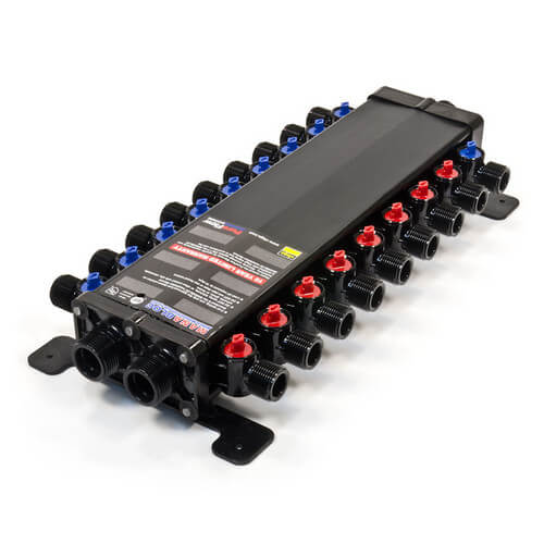 Main product image of 1/2", 18 Port Compression MANABLOC (8 hot, 10 cold)