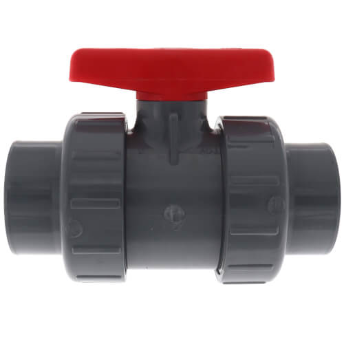 Main product image of 2" Socket x FNPT Gray CPVC True Union 2000 Ball Valve