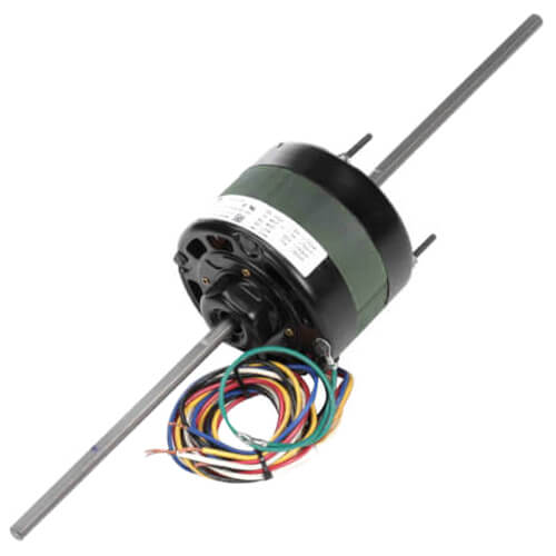Main product image of 4-5/16" 4-Speed Double Shaft, Shaded Pole Blower Motor (115V, 1550 RPM, 1/20, 1/30, 1/40, 1/60 HP)