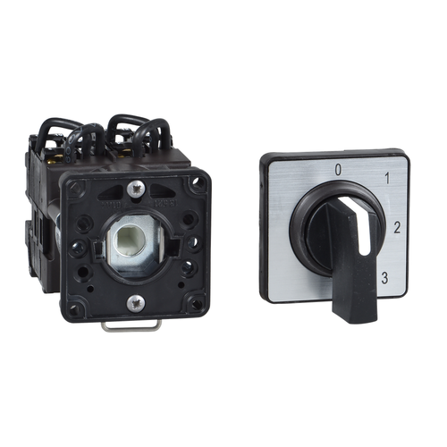 Main product image of Harmony K Cam Stepping Switch, 22mm, 3 Poles, 3 Steps + Position 0 (12A, 45 Deg)