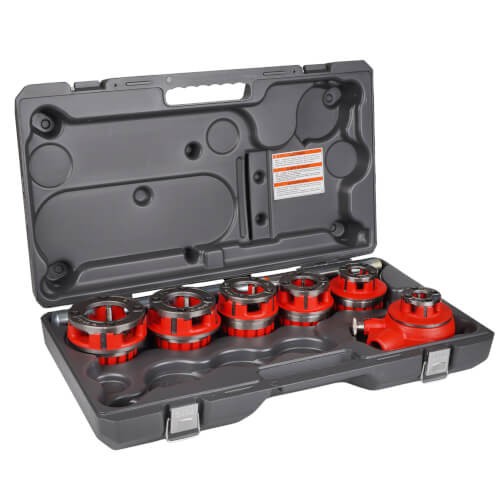 Model 12-R, 1/2" - 2" NPT Ratchet Pipe Threader Set