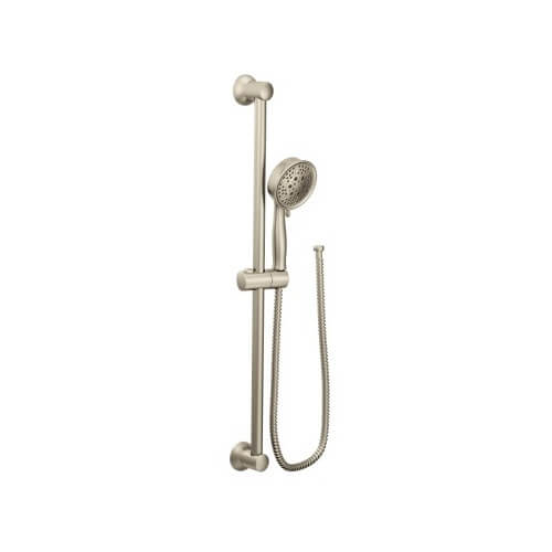 Main product image of Eco-Performance 4-Function Massaging Hand Shower w/ Slide Bar (Brushed Nickel), 3667EPBN
