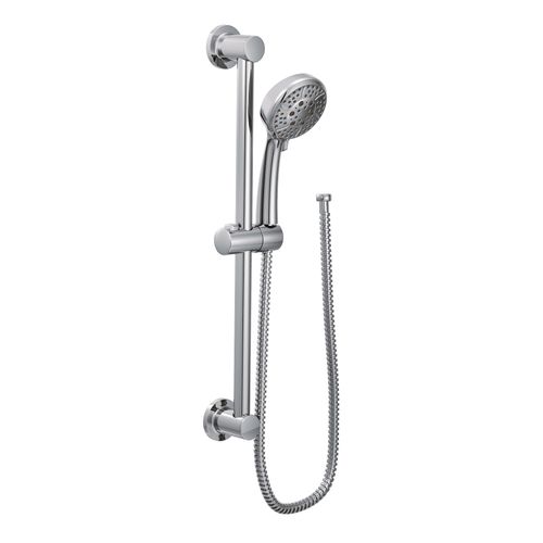 Main product image of Chrome Traditional 4 Function Eco-performance Handheld Shower w/ 30" Slide Bar 1.75 Gpm, 3669EP