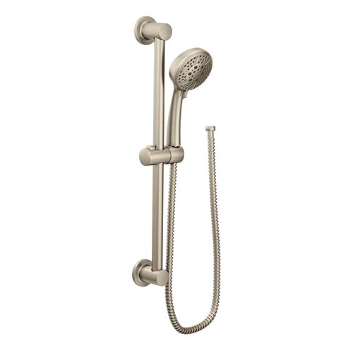 Main product image of Brushed Nickel Traditional 4 Function Eco-performance Handheld Shower w/ 30" Slide Bar 1.75 Gpm, 3669EPBN