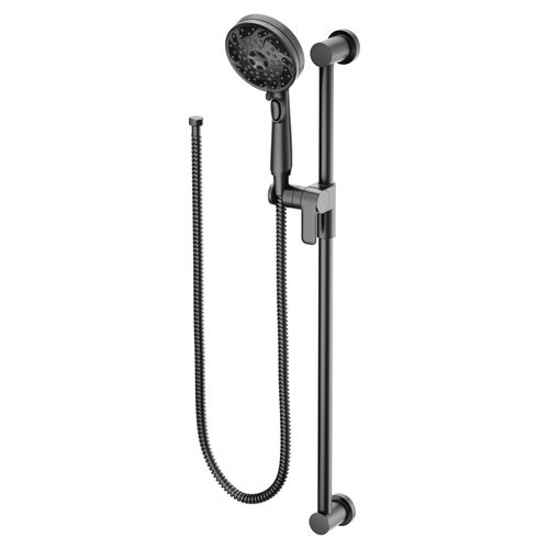 Main product image of Matte Black 5 Function Eco-performance Handheld Shower w/ 30" Slide Bar 1.75 Gpm, 3670EPBL