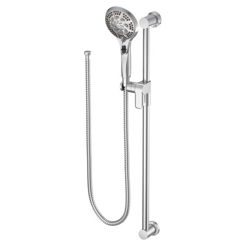 Main product image of Chrome 5 Function Eco-performance Handheld Shower w/ 30" Slide Bar 1.75 Gpm, 3671ep