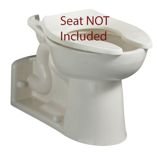 Main product image of Priolo 1.1/1.28/1.6 gpf (4.2 - 6.0 Lpf) Chair Height Top Spud Back Outlet Elongated EverClean Toilet Bowl Only (White)