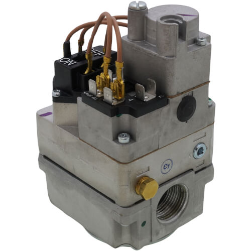 Main product image of 3/4" X 3/4" Gas Valve, 24 VAC, 0.9" Step