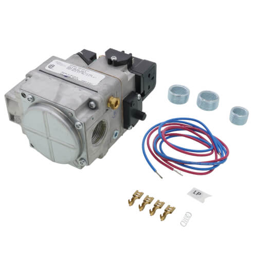 Main product image of 3/4" X 3/4" Gas Valve, 24 VAC, Redundant (Pilot) Valve, Fast Opening