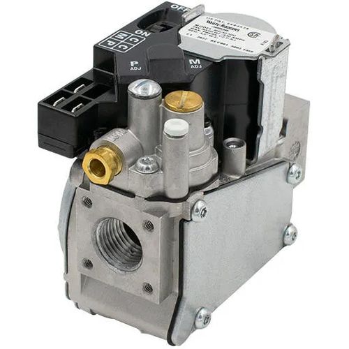 Main product image of 1/2" x 1/2" NPT Universal Gas Valve, 24 VAC, Single Stage, Slow Opening, LP Kit, and 1/4" Connectors