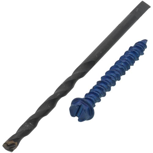Main product image of 3/16" x 1-3/4" Slotted Hex Washer Head Concrete Screw Anchor (Pack of 100)