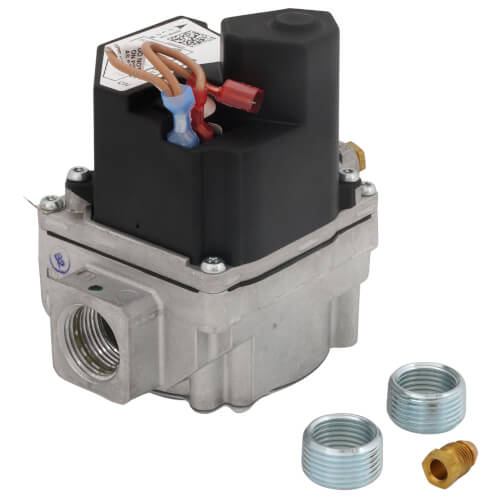 Main product image of 3/4" X 3/4" Gas Valve, 24 VAC, Proven Pilot Valve, Electric On/Off Switch, Slow Opening