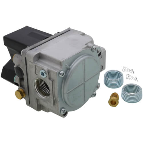 Main product image of 3/4" 36H Two-Stage Gas Valve, Reducer Bushings (Two 3/4-inch to 1/2-inch), 24V, Natural Gas (Includes LP Conversion Kit)