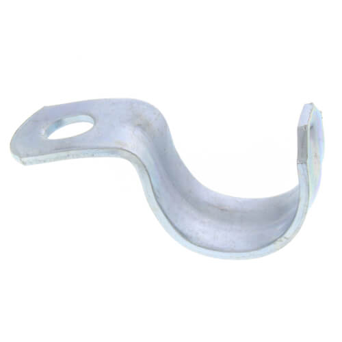 Main product image of 1/2" Heavy-Duty One Hole Steel EMT Snap-On Strap
