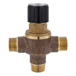 Main product image of 3/4" MIPS 370-LF Exposed Thermostatic Mixing Valve for Faucets (.5 to 13 GPM)