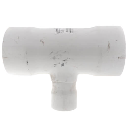 Main product image of 6" x 6" x 3" PVC DWV Reducing Vent Tee