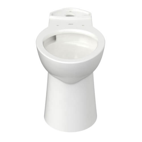 Main product image of Yorkville 1.1/1.28/1.6 gpf Pressure Assist Chair Height Back Outlet Elongated EverClean Toilet Bowl Only (White)