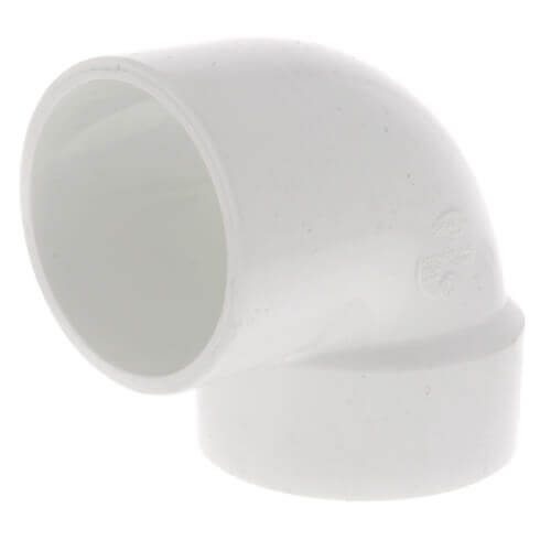 Main product image of 8" PVC DWV 90° Street Vent Elbow
