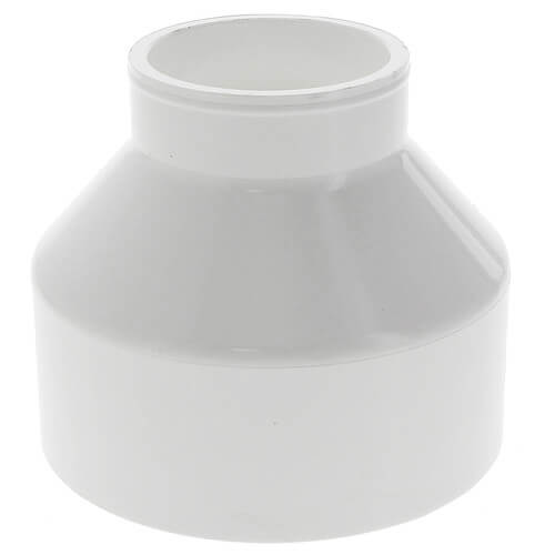 3729528 3729528 6" x 2" PVC DWV Reducer Coupling (Fabricated)