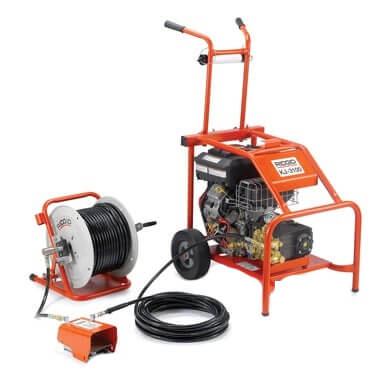 Main product image of KJ-3100 Portable Water Jetter for 2" to 10" Drain Lines through 200 ft.