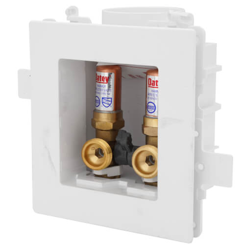 37553 Oatey 37553 Moda Expansion PEX Washing Machine Outlet Box w