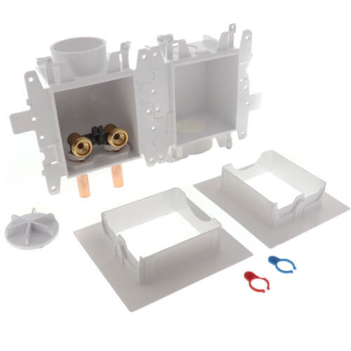 37601 Oatey 37601 MODA Sweat Washing Machine Outlet Box, 1/4 Turn