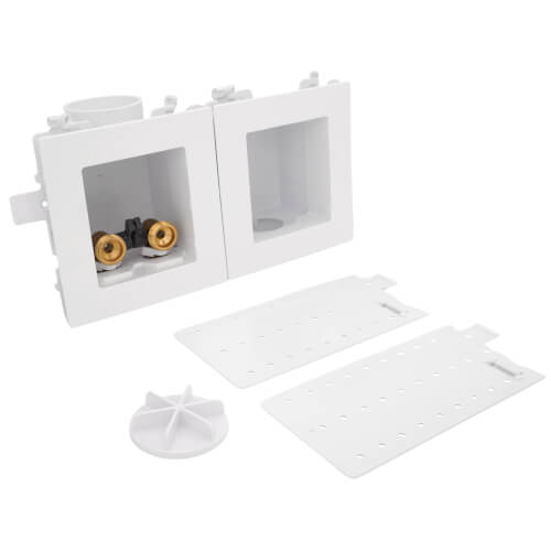 37608 Oatey 37608 Moda Push Connect Washing Machine Outlet Box