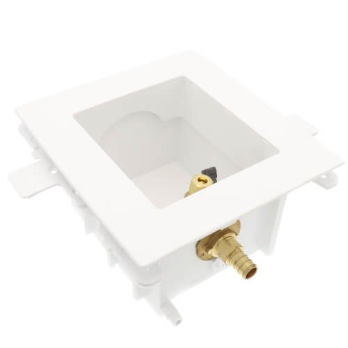 MODA PEX Crimp Ice Maker Outlet Box, 1/4 Turn, Standard Pack