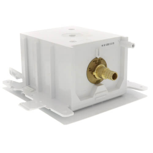 Main product image of MODA PEX Crimp Ice Maker Outlet Box w/ Water Hammer Arrestor, 1/4 Turn, Standard Pack