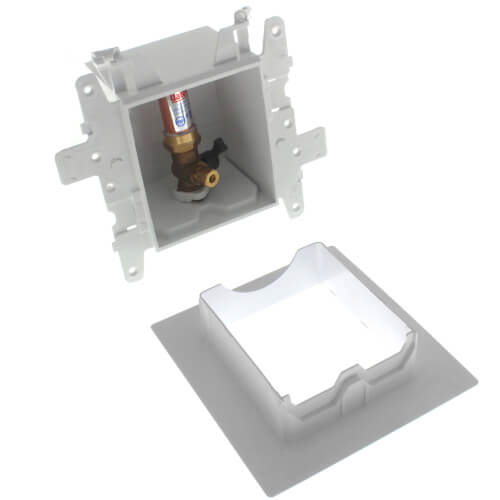 37691 Oatey 37691 Moda Ice Maker Outlet Box w/ 1/4 Turn Lead Free