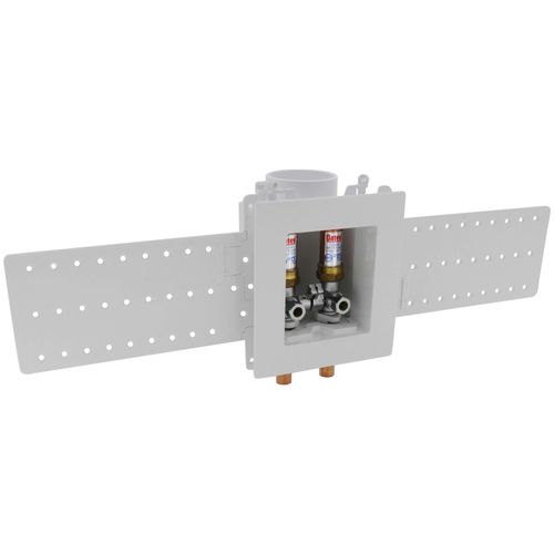 Main product image of MODA 3/8" Sweat 2-Valve Lavatory Supply Box w/ Hammer Arrestor & Contractor Pack